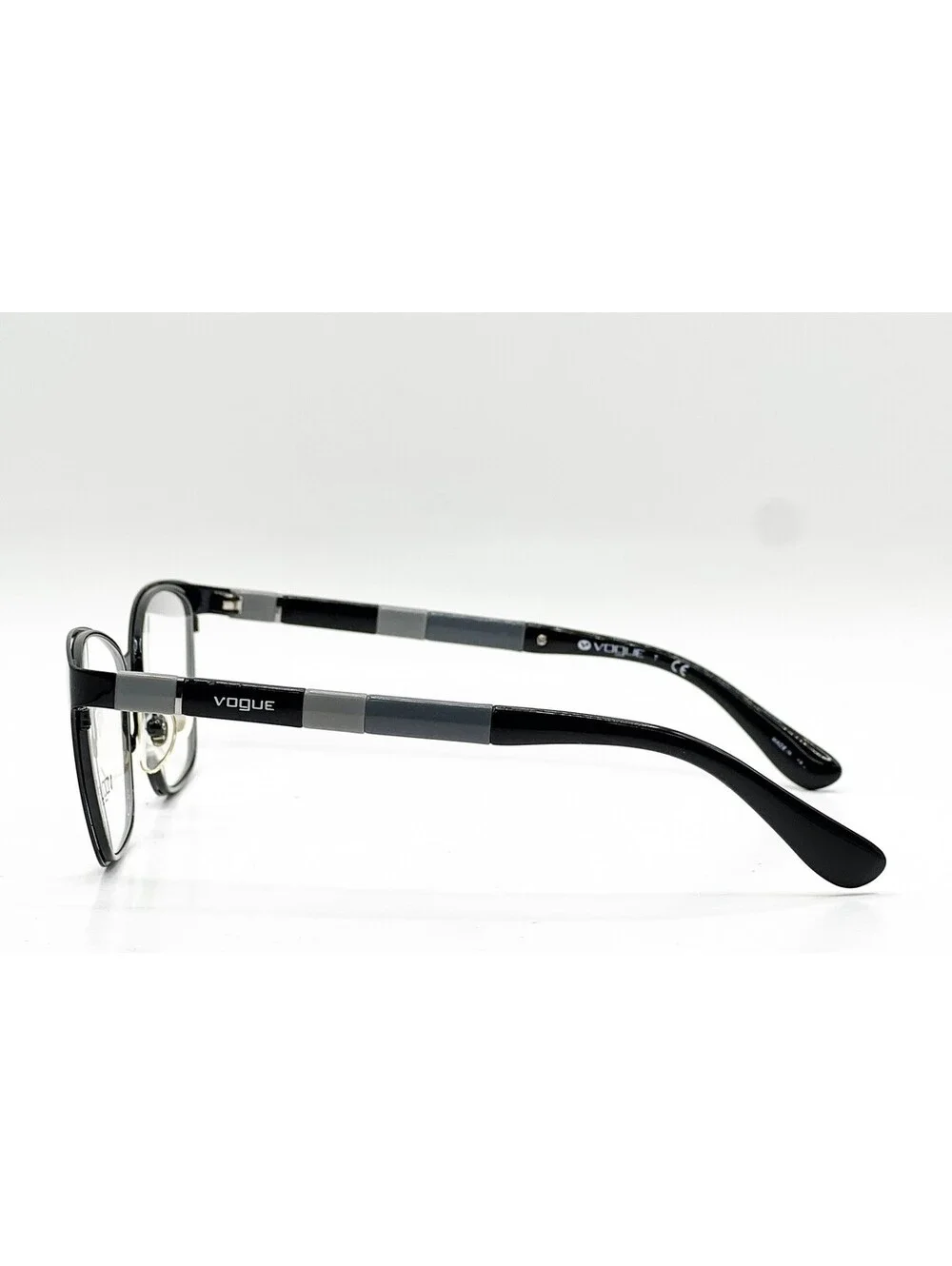 Vogue VO 3975 352 Black Rectangle Authentic Eyeglass Frames 54-17